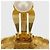 Vintage Gold Plated Clip Ohrringe von Chanel Coco Golden - Ansicht 7
