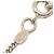 Chanel Vintage Rue Cambon Chain Charm Metal D'oro - vista 4