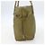PRADA Borsa a mano in nylon khaki oro Auth 159131 D'oro Cachi - vista 3