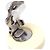 Clip rotonde in metallo Chanel Vintage CC Multicolore - vista 4