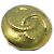 Chanel Vintage CC Round Clip-On Metal Small D'oro - vista 3