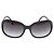 Gafas de sol de plástico con logo CC de Chanel Negro