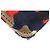 Borsa a spalla in tela con stampa camouflage Prada Rosso Beige Blu navy - vista 16