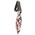 Borsa a spalla in tela con stampa camouflage Prada Rosso Beige Blu navy - vista 3