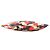 Borsa a spalla in tela con stampa camouflage Prada Rosso Beige Blu navy - vista 4