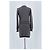 Moschino Graues Wollkleid - Ansicht 6