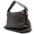 Sac à épaule en cuir marron Chanel - Années 2000 - vue 3