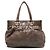Bolsa de couro marrom acolchoada Chanel - Anos 2000