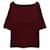 Bordeaux gestrickter Wollpullover von Hermès - 2000er  - Ansicht 2