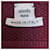 Bordeaux gestrickter Wollpullover von Hermès - 2000er  - Ansicht 4
