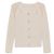 Cárdigan de cachemira y seda beige de Chanel - Años 2010