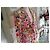 Autre Marque Conjunto de blazer e calça Manigance floral em algodão Multicor - vista 3