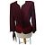 Autre Marque Chaqueta Antonelle Burdeos Viscosa