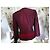 Autre Marque Chaqueta Antonelle Burdeos Viscosa - vista 4