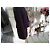 Autre Marque Traje de chaqueta y falda Strenesse púrpura acolchado Morado oscuro - vista 4