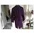 Autre Marque Traje de chaqueta y falda Strenesse púrpura acolchado Morado oscuro - vista 5