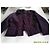Autre Marque Traje de chaqueta y falda Strenesse púrpura acolchado Morado oscuro - vista 7