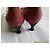 Sergio Rossi Heels Pink Deerskin Brown Crocodile Effect - view 6