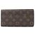 Portafoglio Sarah Monogram Louis Vuitton Marrone - vista 2