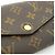 Portafoglio Sarah Monogram Louis Vuitton Marrone - vista 5