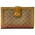 Gucci Micro GG Leder Bifold Geldbörse Braun