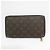 Louis Vuitton Monogram Reise Organizer Lang Wallet Braun - Ansicht 2