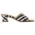 Lf Sloane Check 45 Sandals - Burberry - Synthetic - Multicolor