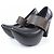 Pumps Puffy Line Louis Vuitton Nero - vista 3