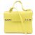 Borsa a tracolla in pelle di vitello Delvaux Tempete Giallo