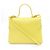 Borsa a tracolla in pelle di vitello Delvaux Tempete Giallo - vista 3