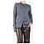 Brunello Cucinelli Graue Seidenbluse - Größe L - Ansicht 3
