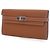 Portafoglio Longo Kelly Epsom Marrone Hermès - vista 3