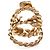 Louis Vuitton Gold Plated und Emaille Sweet Monogram Ring Golden - Ansicht 3