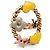 Louis Vuitton Gold Plated und Emaille Sweet Monogram Ring Golden - Ansicht 4