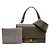 Borsa a mano mini in pelle verde con chiusura a teschio Alexander McQueen Verde oliva - vista 11