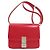 Céline Borsa a Spalla Celine Classic Box in Pelle di Vitello Rossa Rosso