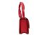Céline Borsa a Spalla Celine Classic Box in Pelle di Vitello Rossa Rosso - vista 3