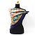 Foulard in seta Hermès - Kare 90 Multicolore Blu navy - vista 3