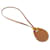 Hermes Hermès Air Tag Two-Tone Leather Strap Brown Yellow  - view 2