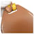 Hermes Hermès Air Tag Two-Tone Leather Strap Brown Yellow  - view 6