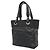 Chanel Paris-Biarritz PM Handtasche aus schwarzem beschichtetem Canvas - Ansicht 2