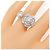 Timeless Chanel Camelia Au750 Diamantring Größe 11.5 Silber - Ansicht 5
