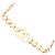 Collana a forma di cuore con il logo Coco di Chanel D'oro - vista 2