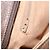 Borsa Sherry Line GG Supreme Web di GUCCI in PVC beige e oro 904 02 043 Auth ka921 D'oro - vista 24