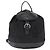 Zaino Gancini in nylon nero e argento Salvatore Ferragamo Auth 155204 - vista 13