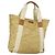 Borsa a mano GG Canvas Gucci in nylon beige 189669 Auth ti3521