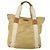 Borsa a mano GG Canvas Gucci in nylon beige 189669 Auth ti3521 - vista 13