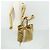 Borsa a mano GG Canvas Gucci in nylon beige 189669 Auth ti3521 - vista 20