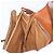 Céline Bolsa de Ombro em Lona Macadam CELINE em Couro PVC Marrom Dourado Auth 156446 - vista 22