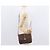 Céline Bolsa de Ombro em Lona Macadam CELINE em Couro PVC Marrom Dourado Auth 156446 - vista 26